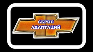 Сброс Адаптаций Дроссельной Заслонки