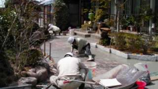 東根市T邸の作庭日誌　　　山形県東根市近郊　武田園芸　　造園業
