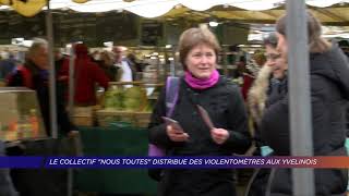 Yvelines | "Nous Toutes" distribue des violentomètres aux Yvelinois