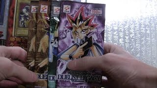 遊戯王　古いパック　開封動画