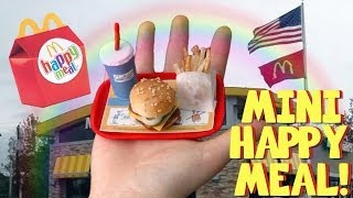 MINIATURE HAPPY MEAL!
