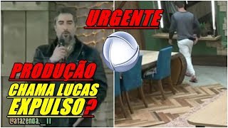 #AFAZENDA11 LUCAS ACABA DE SER CHADO PELA PRODUÇÃO?