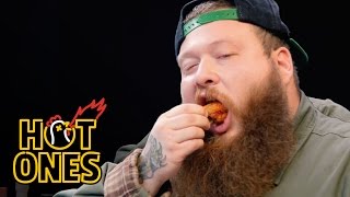 Action Bronson Eating Wings in Reverse