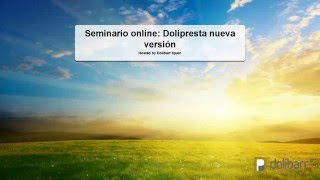 Dolipresta 2016 - Conector ERP Dolibarr y Prestashop