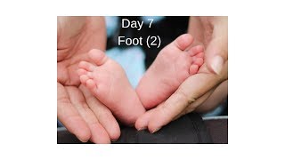 Connect to your kids through Massage: Day 7 - Foot (2)