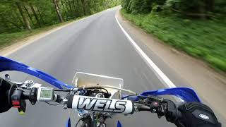 Wels Crf 250 на трассе
