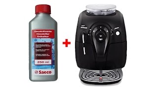 Чистка от накипи кофемашины, удаление накипи кофемашины Philips Saeco xSmall