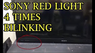 SONY LED TV 4 Times Blinking KDL-46EX720 BANGLA TUTORIAL