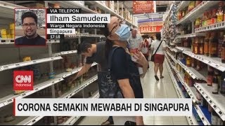 Corona Semakin Mewabah, Warga Singapura Panik