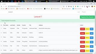 How to Create Laravel 5.8 CRUD Tutorial from scratch step by step Part 1 with Source Code