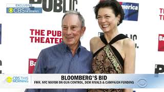 Mike Bloomberg denies "buying" the 2020 Democratic nomination