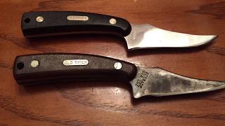 Schrade 152 or 152OT? Old VS New Comparison, Knife Collecting