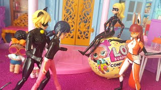 Volpina e Antibug rapiscono una LOL Surprise Confetti Pop ? [Le Avventure di Miraculous]