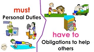 Must vs Have To | Easy English Conversation Practice | Mark Kulek - ESL