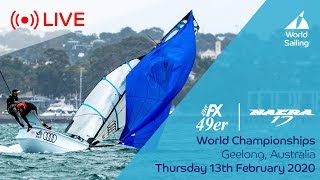 LIVE | Gold Fleet Racing | Day 4: 49er, 49erFX and Nacra 17 World Championships 2020