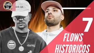 7 FLOWS HISTÓRICOS DA ALDEIA BDA ?!!!BATALHA DE RAP
