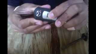 How to Replace or Change Mazda3 2012 Advanced Key Battery
