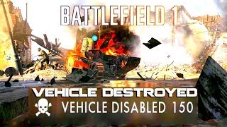 Battlefield 1 - Vehicle destroyed