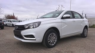 2017 Lada Vesta 1.8. Обзор (интерьер, экстерьер, двигатель).