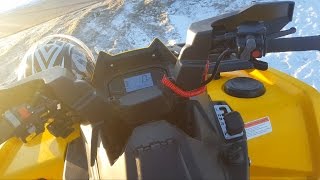 Сломался мотор на Stels Guepard 800 при пробеге 818км [Квадрик часть 13]