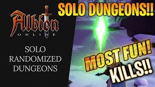 Albion Online Solo Randomized Dungeons Guide! PVE & PVP! New Percival Albion Online Solo Content!
