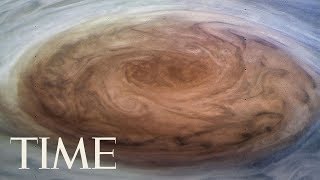 NASA's New Photos Of Jupiter's Great Red Spot Are Stunning And It's The Width Of Two Earths | TIME