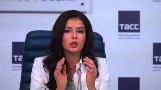 Press conference miss Russia 2015