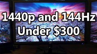 The Cheapest 1440p 144Hz Monitor - MP 27" Zero-G FREESYNC LED Gaming Monitor