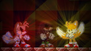 What happens if you choose to help Sonic when Tails and Knuckles survives? Sonic.exe Soh