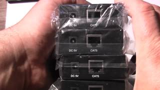 Сплиттер HDMI 1 вход 4 выхода по 1 витой паре до 50 м