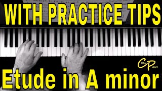 Étude in A minor - Grade 5 Piano ABRSM 2019/2020 B2 with PRACTICE TIPS