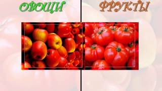 Фрукты - Овощи.Развивающие мультики для детей.