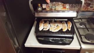 TEFAL Optigrill+ XL GC722D тест курица.