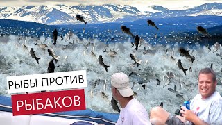 НЕОБЫЧНАЯ РЫБАЛКА. Рыбы прыгают в лодку. Приколы на карп рыбалке.