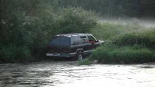 GMC Yukon river crossing