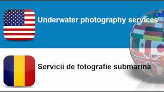 Learn Romanian vocabulary #Topic = Photographic services