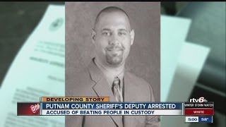 Putnam County sheriff's deputy federally charged; accused of excessive force