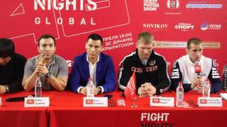 Пресс-конференция FIGHT NIGHTS GLOBAL 46