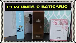 Meus novos perfumes do O Boticário