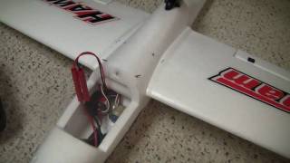 Hawksky gyro install with Esky 704 gyro