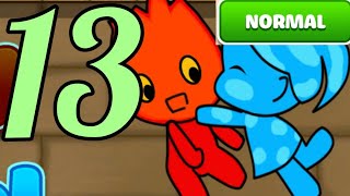 Redboy and Bluegirl Level 13 In Light Temp Maze Android Walkthrough