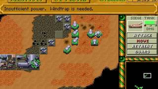 Dune II - Ordos mission 9 speedrun (last) 35:02 (PC DOS)