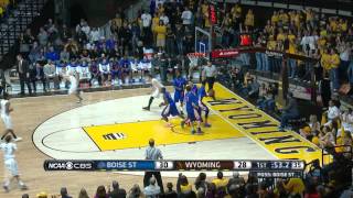 1.10.15 Men's Basketball vs. Boise State Highlights