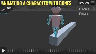 Prisma 3D : Character Animation With Bones | Low Poly Character Animation | MP STUDIOS