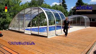 Павильон для бассейна модель "Exclusiv" VOEROKA