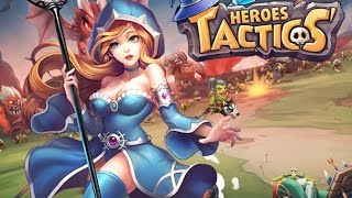 Heroes Tactics Арена Небес прохождение с по 1 по 10 лвл