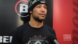 Joe "Baby Joe" Taimonglo says he is going to take Darrion Caldwell's Belt (2018)
