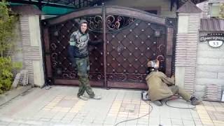 Монтаж ворот и калитки  Белгород район Сити Мола