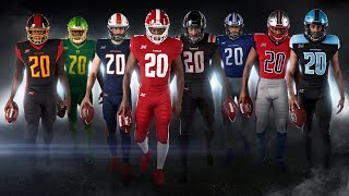 XFL Reveals NEW Uniforms & Official Footballs! (Are They Dope?)