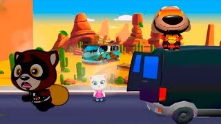 ГОВОРЯЩИЙ ТОМ БЕГ ЗА ЗОЛОТОМ #152  Злой босс ЕНОТ Talking Tom Gold Run мультик